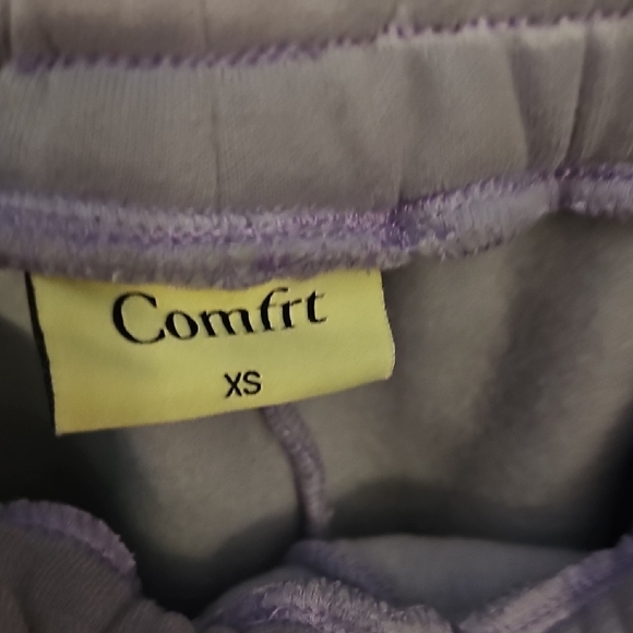 Lavender Hoodie and Sweatpants Set - Picture 2 of 5